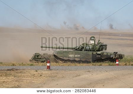 Kadamovskiy Training Ground, Rostov Region, Russia, August 26, 2018: International Military Technica