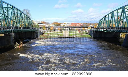 A View Of Bridges Area In Westfield, Massachusetts