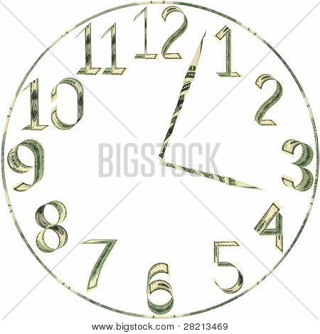 Dial Of Hours From Dollars