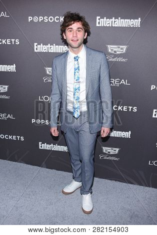 LOS ANGELES - JAN 26:  Jake Borelli arrives to Entertainment Weekly honors Nominees for the Screen Actors Guild Awards  on January 26, 2019 in Hollywood, CA                