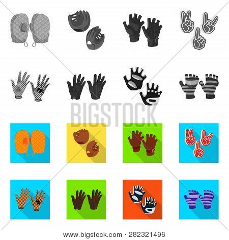 Vector Illustration Of Silhouette And Safety Icon. Set Of Silhouette And Comfort Stock Vector Illust
