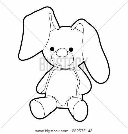 Soft Toy Icon. Outline Illustration Of Soft Toy Icon For Web Design