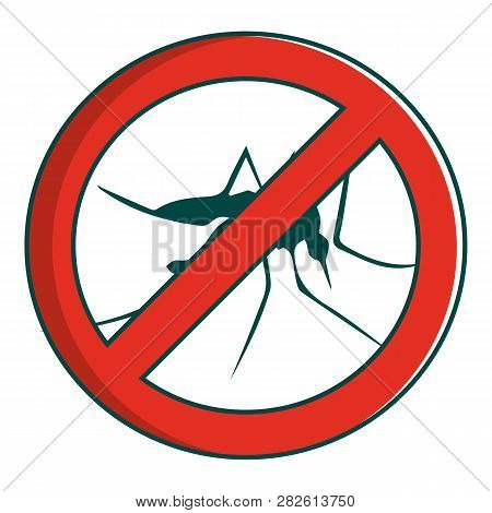 Mosquito Icon. Cartoon Illustration Of Mosquito Icon For Web Design
