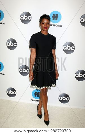LOS ANGELES - FEB 5:  Afton Williamson at the Disney ABC Television Winter Press Tour Photo Call at the Langham Huntington Hotel on February 5, 2019 in Pasadena, CA