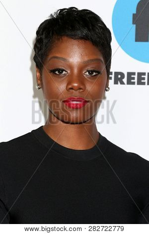 LOS ANGELES - FEB 5:  Afton Williamson at the Disney ABC Television Winter Press Tour Photo Call at the Langham Huntington Hotel on February 5, 2019 in Pasadena, CA