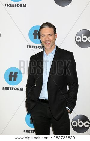 LOS ANGELES - FEB 5:  Adam Rayner at the Disney ABC Television Winter Press Tour Photo Call at the Langham Huntington Hotel on February 5, 2019 in Pasadena, CA