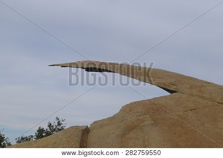 Potato Chip Rock Of Mt. Woodson In San Diego