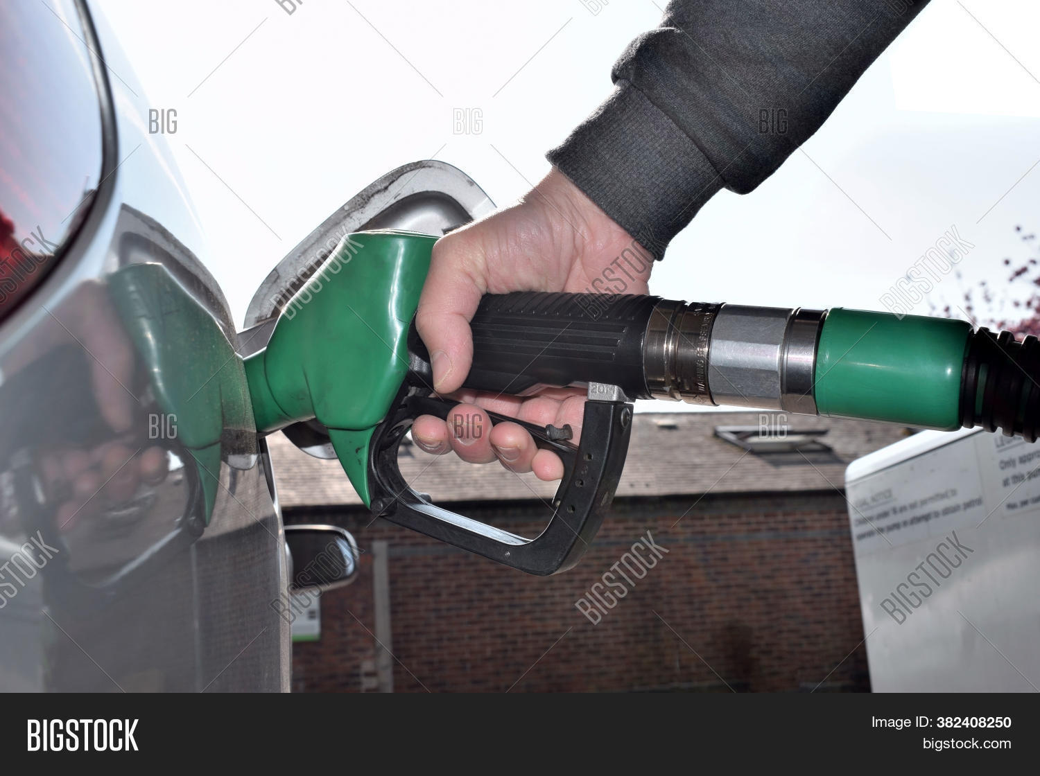 Hand Hold Fuel Nozzle Image & Photo (Free Trial) Bigstock