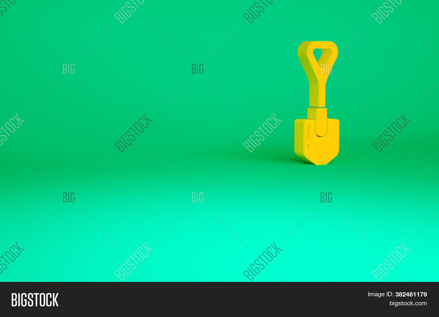Orange Shovel Icon Image & Photo (Free Trial) | Bigstock