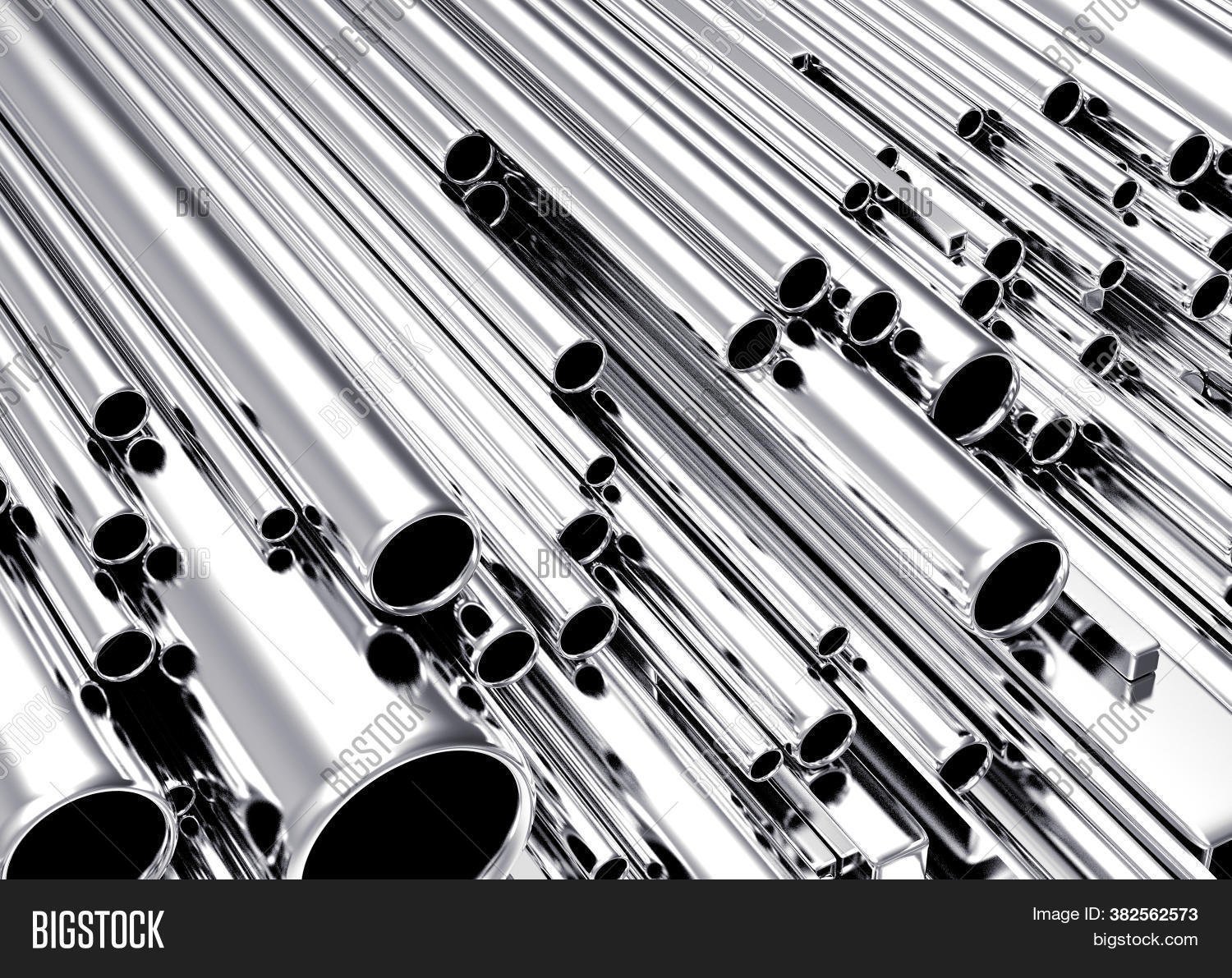 Round Metal Tubes Image & Photo (Free Trial) Bigstock