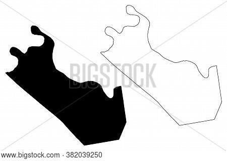 Meade County, Kentucky (u.s. County, United States Of America, Usa, U.s., Us) Map Vector Illustratio