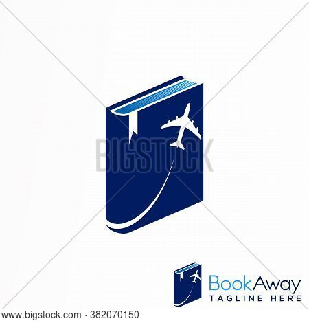 Logo, Design, Vector, Icon, Idea, Concept, Image, Abstract, Symbol, Graphic In The Form Of Book And 