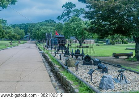 Seosan, South Korea; August 14, 2020: For Editoral Use Only. Collections Of Old Traditional Joseon D