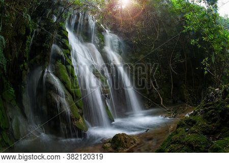 Ka Ngae Sot Waterfall 4 St Floor At Thung Yai Naresuan Wildlife Sanctuary National Park (east Side) 