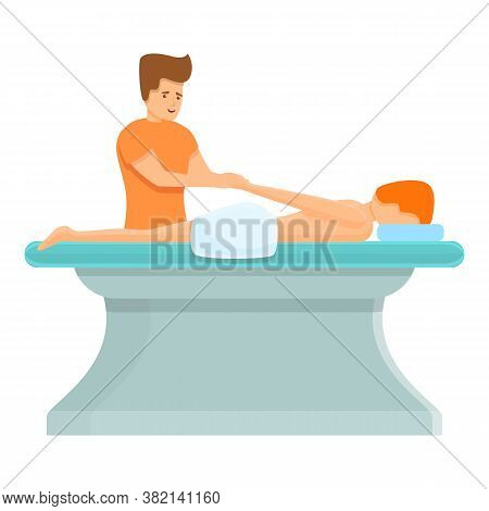 Hand Care Massagist Icon. Cartoon Of Hand Care Massagist Vector Icon For Web Design Isolated On Whit