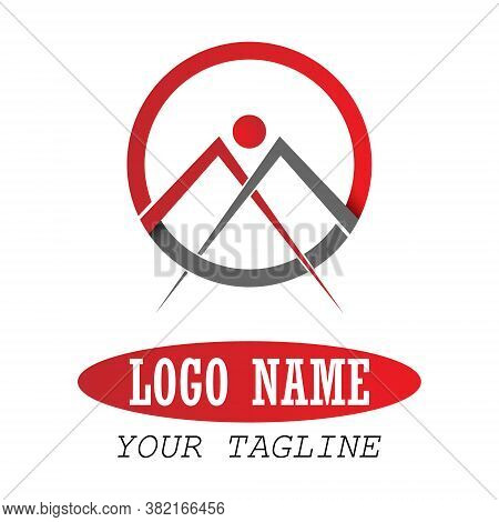 Logo Template. Vector Illustration For Logo, Logo Or Sticker, For Graphic And Print Design