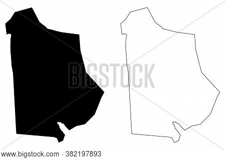 Metcalfe County, Kentucky (u.s. County, United States Of America, Usa, U.s., Us) Map Vector Illustra