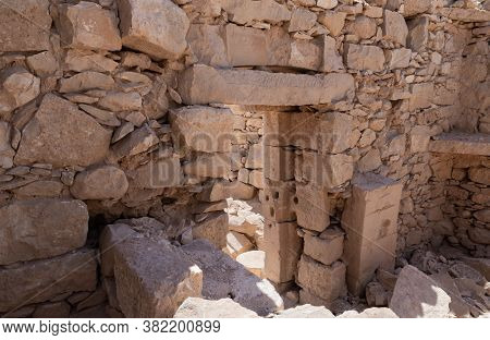 Shivta - A National Park In Southern Israel, Includes The Ruins Of An Ancient Nabatean City In The N