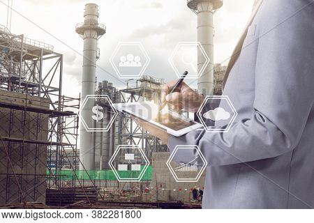 Professional Manager With Project Construction Cogeneration Electrical Plant, Business Manager With 