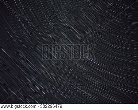 Under The Milky Way Galaxy, Stars And Star Clusters