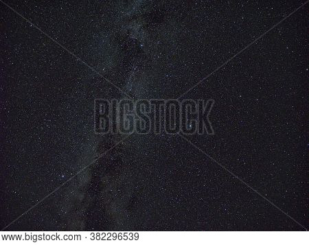 Under The Milky Way Galaxy, Stars And Star Clusters