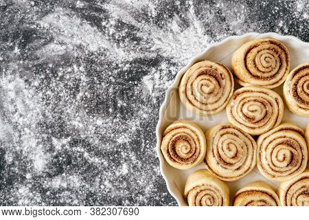 Cooking Cookies Delicious Food Copy Space Top View Photo. Appetite Gluten-free Gastronomy Traditiona