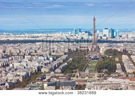 Luftbild von paris