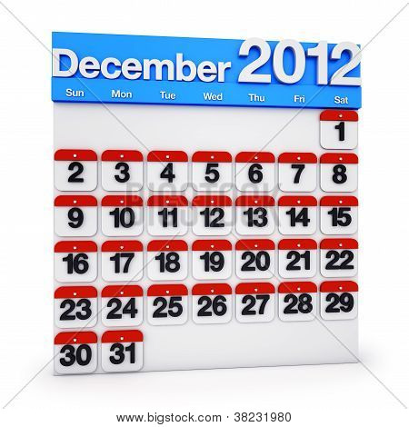 Decemder Kalender 2012