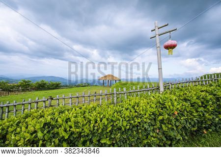 Yun Lai Viewpoint At Santichon Village, Pai District In Mae Hong Son In Thailand