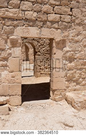 Shivta - A National Park In Southern Israel, Includes The Ruins Of An Ancient Nabatean City In The N