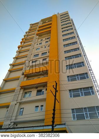 Utter Pardesh , India - Building , A Picture Of Building In Noida 24 August 2020