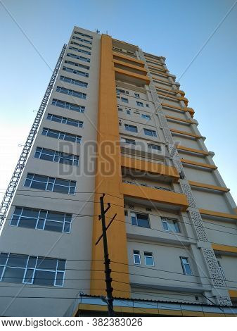Utter Pardesh , India - Building , A Picture Of Building In Noida 24 August 2020