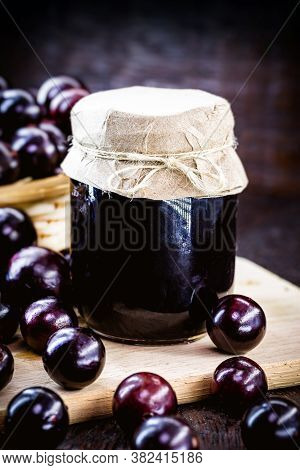 Jabuticaba Jelly, Organic, Homemade, With Exotic Brazilian Fruit. The Jaboticaba (or Jabuticaba) Is 