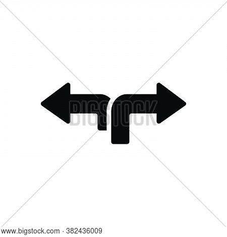 Black Solid Icon For Back Astern Backwards Behind Behindhand Arrow Direction Forward