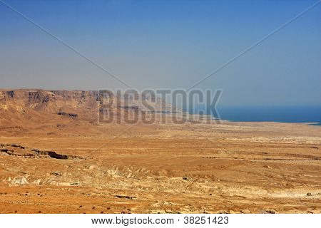 Vista da Masada, Israele