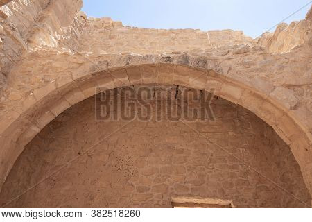 Shivta - A National Park In Southern Israel, Includes The Ruins Of An Ancient Nabatean City In The N