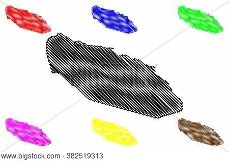 Jalalabad City (islamic Republic Of Afghanistan) Map Vector Illustration, Scribble Sketch City Of Dz