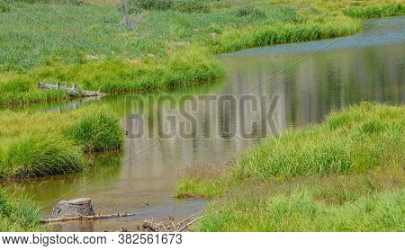 Beautiful Mountains, Forest And Landscape Near Monarch Pass In The Rocky Mountains Of Colorado