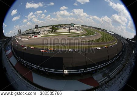 August 23, 2020 - Indianapolis, Indiana, USA: The NTT IndyCar Series teams take to the track to race for the Indianapolis 500 at Indianapolis Motor Speedway in Indianapolis Indiana.