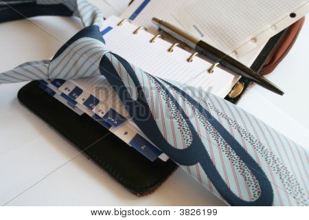 Still-Life Of The Businessman.