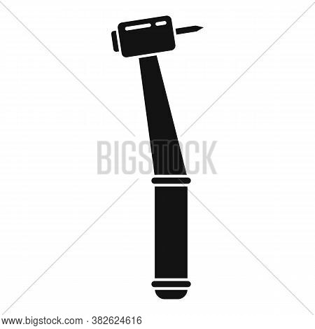 Dentist Drill Icon. Simple Illustration Of Dentist Drill Vector Icon For Web Design Isolated On Whit