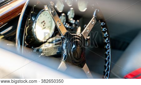 Doha,qatar- 30 March 2020: 1936 Rolls Royce Phantom Iii Classic Car