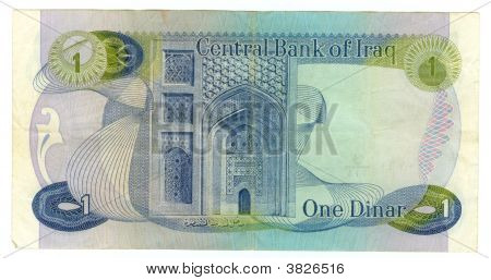 Biil 1 dinaro iracheno