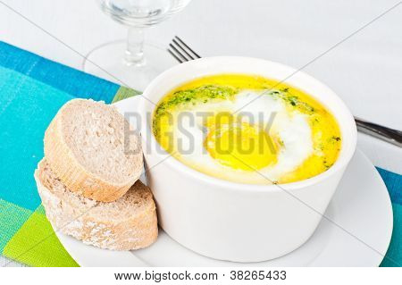 Spinach Baked Egg