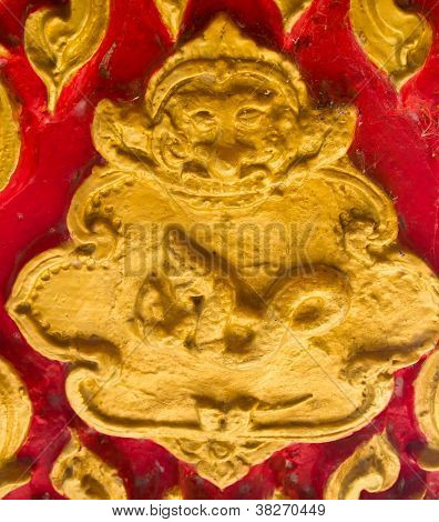 Thai zodiákus év - Naga melyik van a Wat Suantan (nan, Thaiföld)