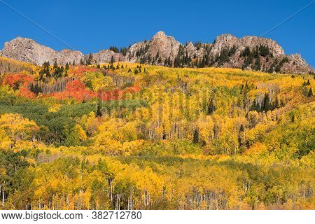 Ruby Peak Is 12,644 Feet Within The Ruby Range, Located In Gunnison National Forest, Colorado.