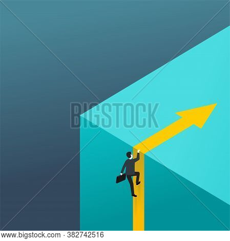 Rapid Business Growth, Start Up Or Investment Concept  - Isometric Vector Illustration With Business