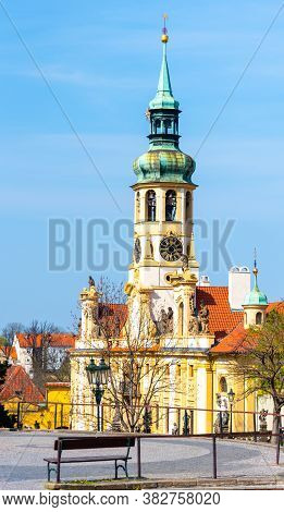 Loreto, Czech: Loreta, Marian Pilgrimage Site With The Baroque Church Of The Nativity In Hradcany, P