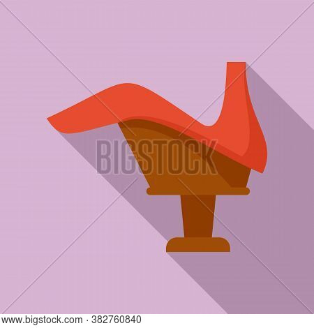 Woman Shoe Repair Icon. Flat Illustration Of Woman Shoe Repair Vector Icon For Web Design