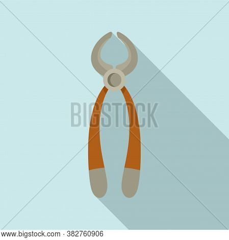 Shoe Repair Pliers Icon. Flat Illustration Of Shoe Repair Pliers Vector Icon For Web Design